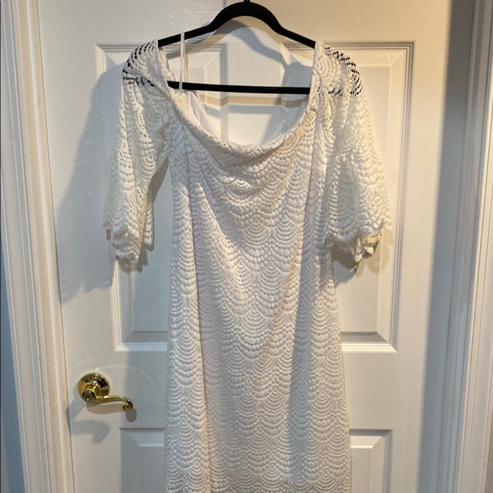 Lilly Pulitzer xl lexa white dress